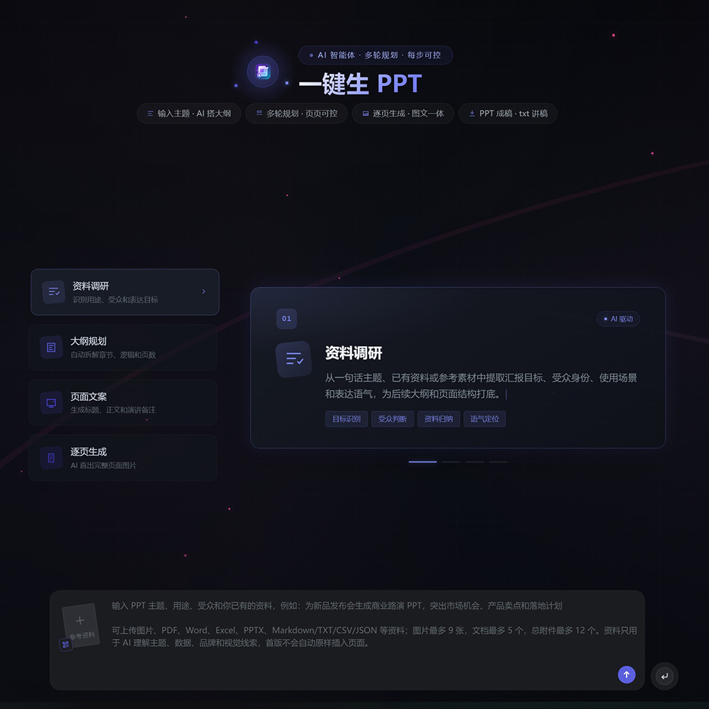 企业智能PPT与文书生产